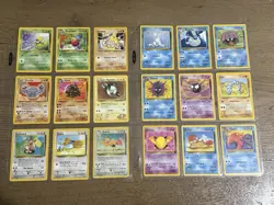 Vintage Card Pokemon Lot- Gen 1 and Gen 2 - 116 Total Cards - Image 3