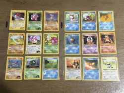 Vintage Card Pokemon Lot- Gen 1 and Gen 2 - 116 Total Cards - Image 4
