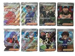 Pokemon Full Art Trainer Card Lot (8) NM Binder Ready Mixed Trainers - Image 1