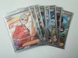 Pokemon Full Art Trainer Card Lot (8) NM Binder Ready Mixed Trainers - Image 4