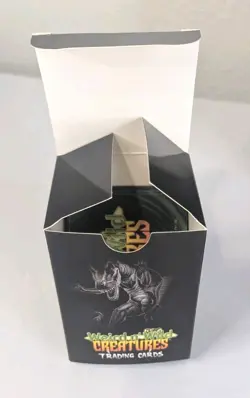 Weird N Wild Creatures Set New In Package Cards Fossils Dice Open Small Cards - Image 4