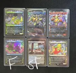 Universe Beyond TMNT x Magic The Gathering Cards lot 145 Cards See Description - Image 2