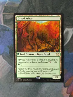 Dryad Arbor | 7% Off 2+ | Duskmourn: House of Horror | NM | MTG - Image 1