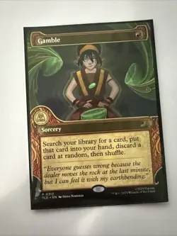 Gamble (Showcase) Avatar: The Last Airbender: Eternal-Legal Regular - Image 1