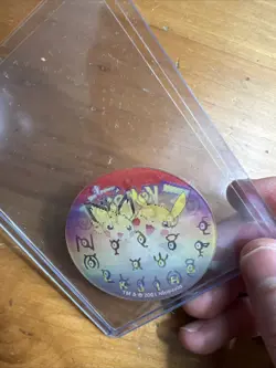 Unown 3D Lenticular Promo Coin - Pokemon The Movie 3 - Nintendo/WB Kids - Image 3