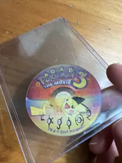 Unown 3D Lenticular Promo Coin - Pokemon The Movie 3 - Nintendo/WB Kids - Image 4