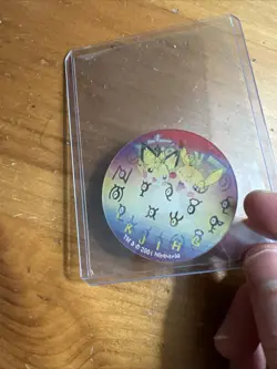 Unown 3D Lenticular Promo Coin - Pokemon The Movie 3 - Nintendo/WB Kids - Image 5