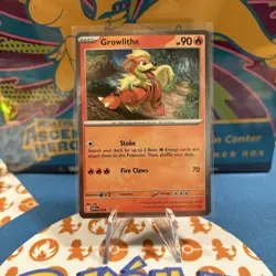 Growlithe 024 Cosmos Holo - Pokemon TCG Scarlet & Violet Black Star Promo 🔥 - Image 1