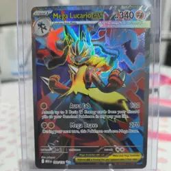 Mega Lucario EX 160/132 Mega Evolution Pokemon TCG Full Art - Image 1