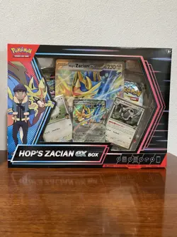 Pokemon TCG Journey Together - Hop's Zacian ex Box - Factory Sealed/Brand New - Image 1