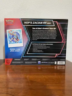 Pokemon TCG Journey Together - Hop's Zacian ex Box - Factory Sealed/Brand New - Image 3