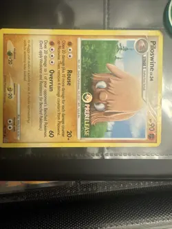 Pokemon Promo (x1)Piloswine - 46/100 - Prerelease (Not)Staff - Image 4