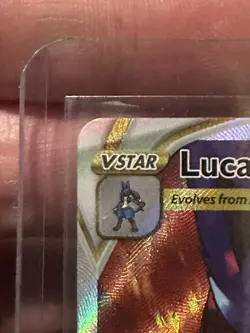 Pokemon Card Lucario VSTAR SWSH291 Black Star Promo 2023 Sword & Shield - Image 2