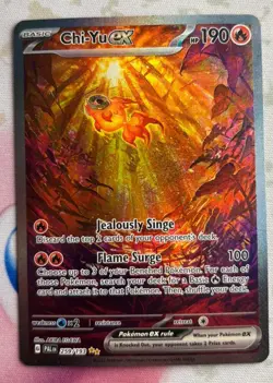 Chi-Yu ex 259/193 Paldea Evolved Special Illustration Rare Pokemon NM 259/193 - Image 1