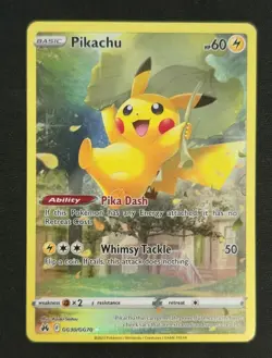 Set Of 3 Pokemon Cards: Pikachu, Mareep & Mr. Mime - Image 1