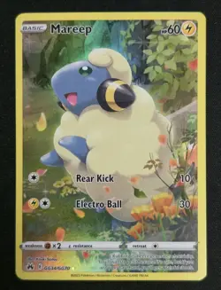 Set Of 3 Pokemon Cards: Pikachu, Mareep & Mr. Mime - Image 3