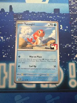 Pokemon TCG Tatsugiri SVI 062/198 Play! Prize Pack Series NM - Image 1