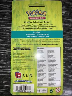 🔥Pokemon Booster Pack of 2. Darkness Ablaze with Pin. Sealed! 1 Pack Blind - Image 2