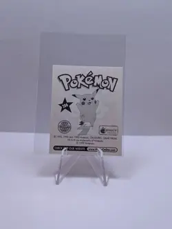 1999 Topps Merlin Nintendo Pokemon Stickers Meowth 206 NM - Image 2