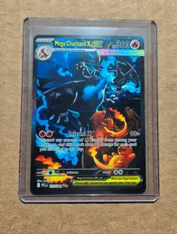 Mega Charizard X ex - 125/094 - Pokemon Phantasmal Flames - Special Illustration - Image 1
