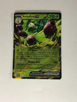 Pokemon TCG Destined Rivals Arboliva EX 023/182 Near Mint - Image 1
