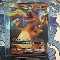 2019 Pokemon Sun & Moon Hidden Fates Charizard GX #9/68 - Image 1