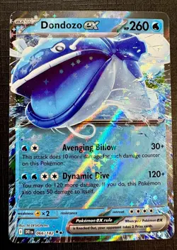 Dondozo Ex 66/182 Destined Rivals - DOUBLE RARE HOLO - 2025 Pokemon TCG - Image 1