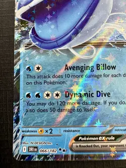 Dondozo Ex 66/182 Destined Rivals - DOUBLE RARE HOLO - 2025 Pokemon TCG - Image 4
