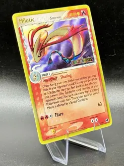 Milotic Delta Species 5/101 Stamped Pokemon EX Dragon Frontiers Reverse Holo LP - Image 1