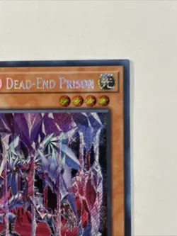 YUGIOH EVIL HERO DEAD-END PRISON SECRET RARE 1ST EDITION NM SUDA-EN002 - Image 3