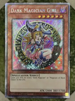 YuGiOh DARK MAGICIAN GIRL Platinum Secret Rare RA04-EN107 - Image 2