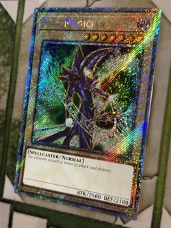 YuGiOh DARK MAGICIAN Platinum Secret Rare RA04-EN106 - Image 1