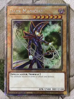 YuGiOh DARK MAGICIAN Platinum Secret Rare RA04-EN106 - Image 2