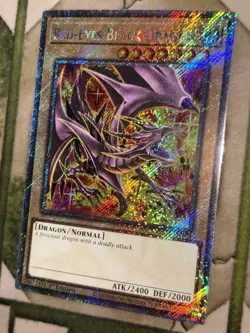 YuGiOh RED-EYES BLACK DRAGON Platinum Secret Rare RA04-EN109 - Image 1