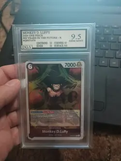 Monkey D Luffy One Piece 500 Years In The Future #OP07-073 R DGA 9.5 Graded... - Image 1