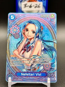 One Piece Heroines Edition Nefeltari Vivi SP Alternate Art EB03-024 - Image 1