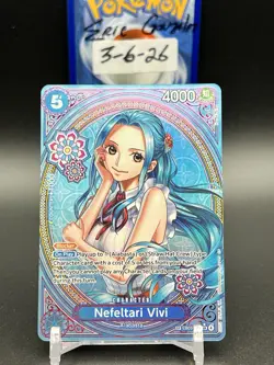 One Piece Heroines Edition Nefeltari Vivi SP Alternate Art EB03-024 - Image 2