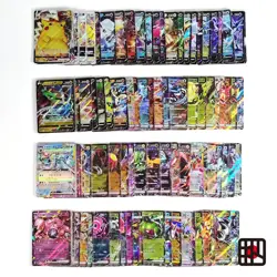 Pokemon Card Bulk Lot 100 V ex VMAX VSTAR NM-LP No Dupes Japanese US Stock 714 - Image 1