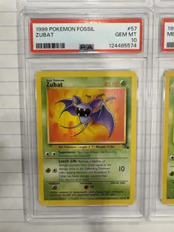 Awesome PSA 10 Pokemon Lot-4 Awesome Cards, Grimer, Ekans, Metapod, Zubat!! - Image 5