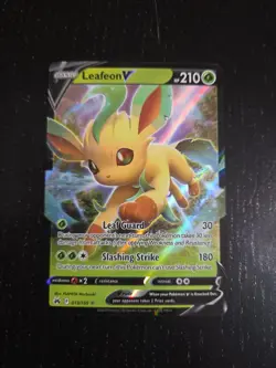 Leafeon V 013/159 Crown Zenith Pokemon Card - Image 1
