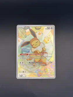 Pokemon Eevee Prismatic Evolutions Promo 173 Holo Card - Image 1