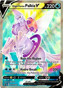 Origin Forme Palkia V Holo SWSH253 SWSH: Sword & Shield Promo Cards NM - Image 1