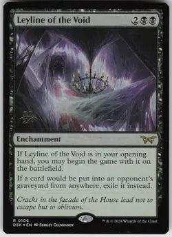 MTG Leyline of the Void Foil NM Prerelease Cards Magic 106 - Image 1