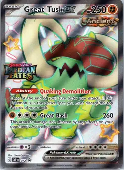 Great Tusk ex - Promo SV: Scarlet & Violet Promo Cards (Stamped) 072 NM - Image 1