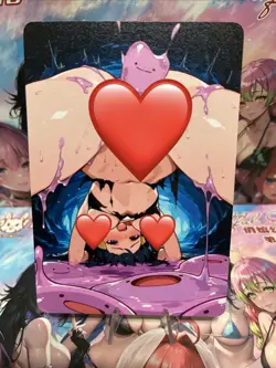 Matte Beautiful Waifu Handmade Card Goddess Story CCG Anime Double Sided - Image 2