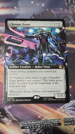 Chrome Dome (Extended Art) Teenage Mutant Ninja Turtles Regular - Image 1