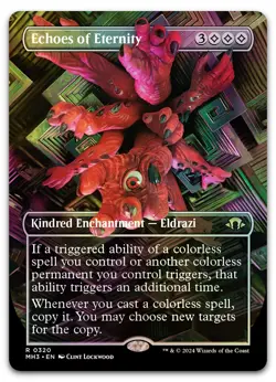 Echoes of Eternity (Borderless) #320 (Foil) (NM) Modern Horizons 3 MH3 Magic MTG - Image 1