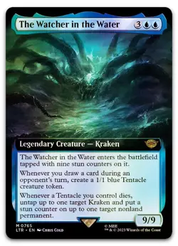 The Watcher in the Water (Extended Art) (Surge Foil) #765 NM Lord of the Rings - Image 1
