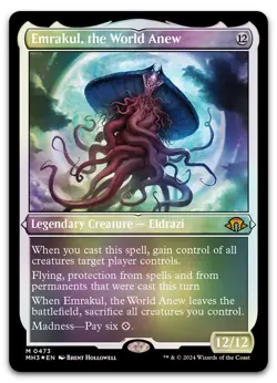 Emrakul, the World Anew (Foil Etched) #473 (NM) Modern Horizons 3 MH3 Magic MTG - Image 1
