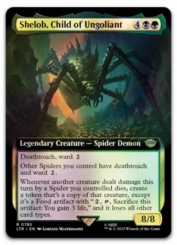 Shelob, Child of Ungoliant (Extended Art) (Surge Foil) #785 NM Lord of the Rings - Image 1